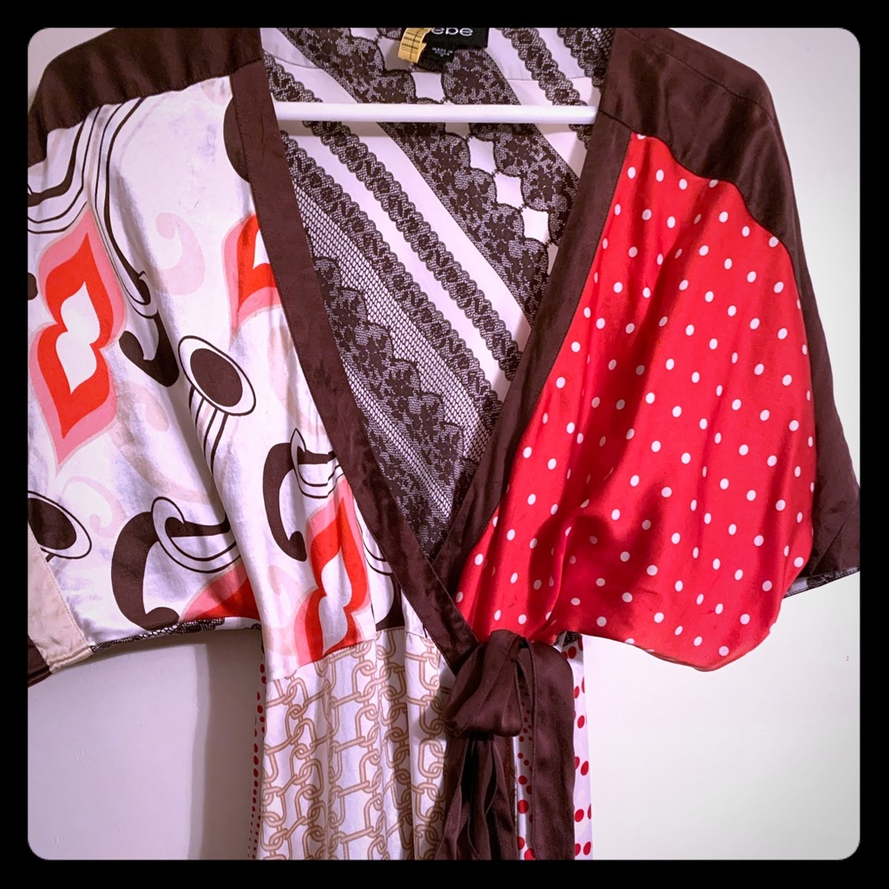 Bebe silky blouse/tunic